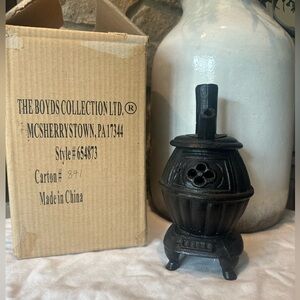 Boyds collection potbellied stove